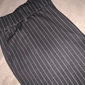 Pin stripped pants